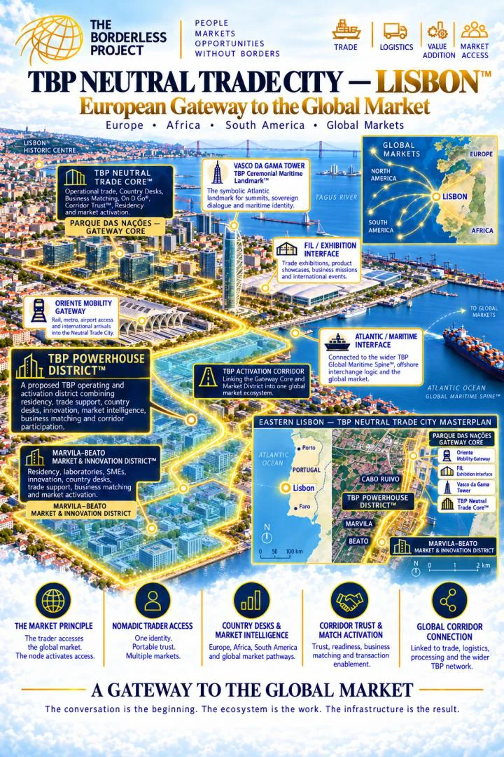 Illustrative development plan for TBP Neutral Trade City Lisbon